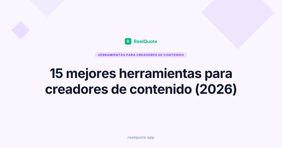 15 mejores herramientas para creadores de contenido (2026)