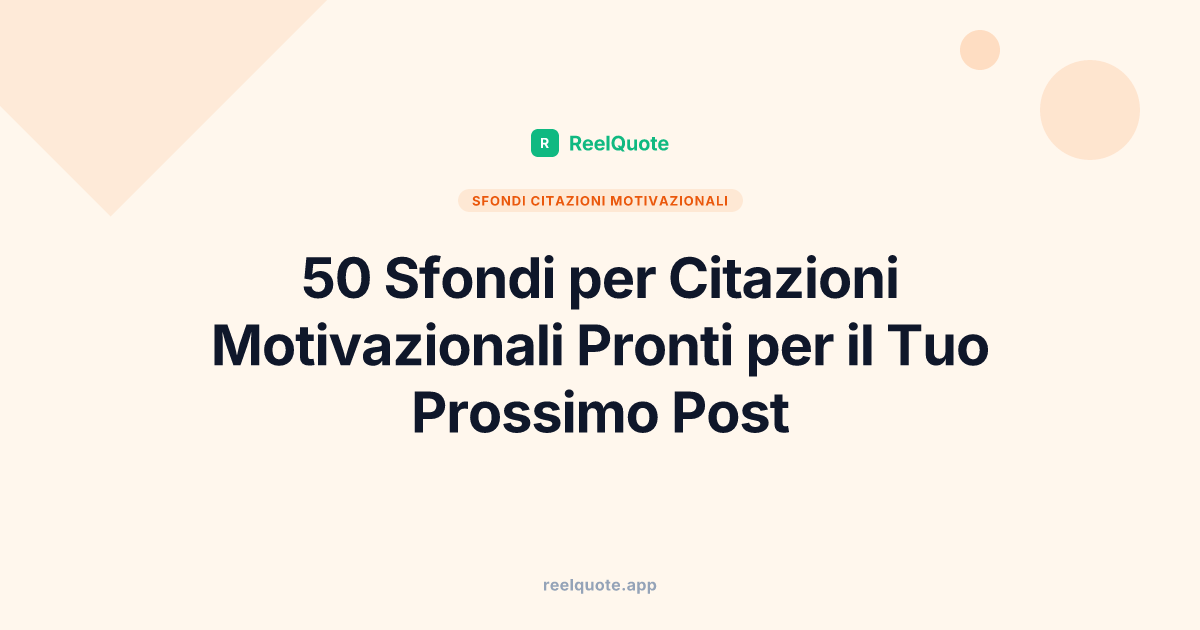 50 Sfondi per Citazioni Motivazionali Pronti per il Tuo Prossimo Post
